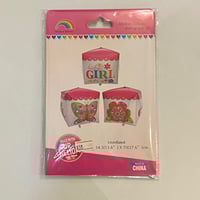 بلونات مكعبات عيد ميلاد بيضاء