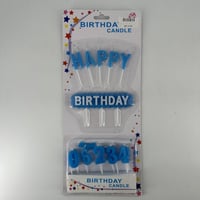 شموع حروف هابي بيرثدي