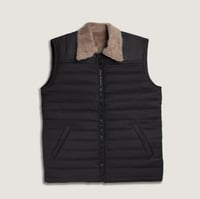 صديري كلاسيك شتوي بني غامق