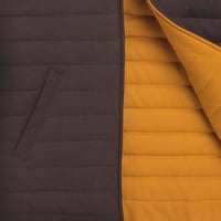 صديري المختلف شتوي دبل فيس جملي / بني