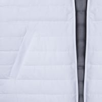 صديري المختلف شتوي دبل فيس ابيض / رمادي