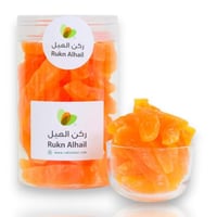 شرائح شمام مجففة