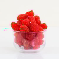 فراولة مجففة