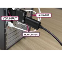 محول كمبيوتر - لابتوب من VGA الى HDMI
