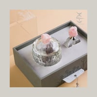 هدية فاخرة من الكرستال مع حجر الكوارتز