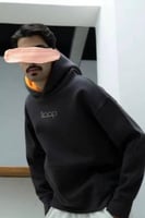 هودي دبل كاب من براند اوب رمادي