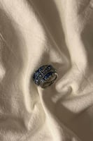 خاتم سوارفسكي الازرق