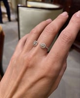 خاتم نسائي من ماركة اوب ذهبي