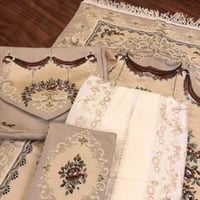 طقم سجادة صلاة فاخر مع شنطة وشرشف رفاهية الروح الا...