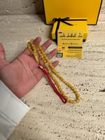 سبحه كهرمان حر شوائب طبيعية
