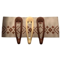 مشبك شعر (٣ الوان مختلفة)