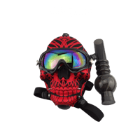 قناع مع بيب للتدخين