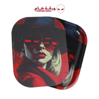 صحن مس روز مع غطاء