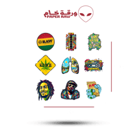 ستيكرات راو آرت