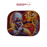 صحن اينشتاين مع غطاء