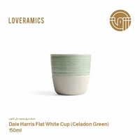 كوب ديل هارس فلات وايت 150 مل (شعار شرق)