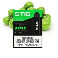 سحبة سيجارة جاهزة ستيج تفاح أخضر STIG Crisp Apple