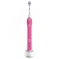 فرشاة أسنان براون كهربائية أورال بي 2500 لون وردي...