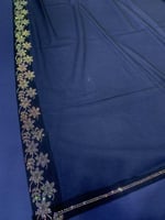 طرحة تل كرستال أطراف مترين في متر