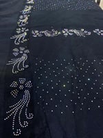 طرحة سهرات تل خفيف كرستال