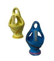 مباخر طين ملونه