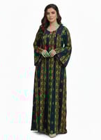 دراعة كويتية بكسرات بالصدر