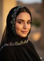 طرحة تل كرستال أطراف مترين في متر