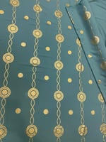 قماش سي واي بماء الذهب عرضين بدون فصوص