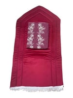 طقم سجادة صلاة مع الجلال مطرز بخيط كامل