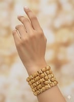 بناجر بديل ذهب بمصك (مفتاح) (بالحبة) غوايش