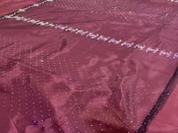 طرحة سهرات تل اسود كرستال اصلي