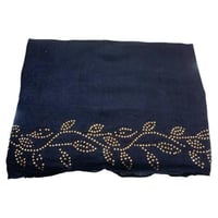 طرحة قطن بكرستال ذهبي