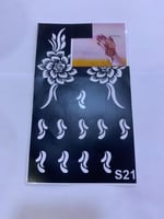 طابعة حناء استكر نقش بناتي