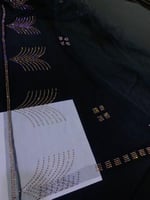 طرحة تل خفيف تطريز كرستال سهرات