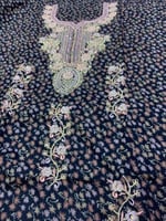 مخور كشميري تصميم خاص مطرز خيط مع كرستال