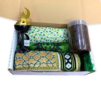 بوكس رمضاني (شرشف وسجادة صلاة- شال راس -بخور- مبخر...