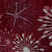 قطعة سهرة تل تطريز خيط مع كرستال مع اضافة البطانة