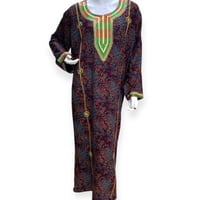 جلابية كشميري تطريز خيط