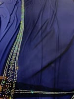 طرحة تل كرستال أطراف مترين في متر