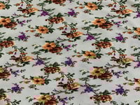 قماش بودرة صيفي مشجر عرضين