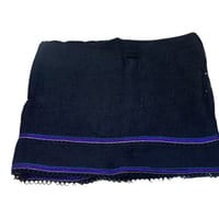 طرحة قطن بكلفة ملونة