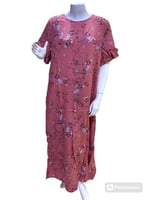 قميص نسائي ريون طويل