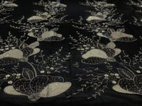 قماش سهرات تل تطريز خيط مع كرستال ٣ متر مع البطانة