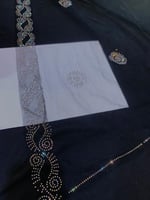 طرحة تل خفيف تطريز كرستال سهرات