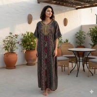 جلابية كشميري نص كم