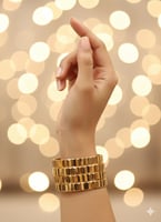 بناجر بديل ذهب بمصك (مفتاح) (بالحبة) غوايش