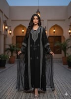 مسرح تل مطرزة بخيوط كريستال بدون داخلية