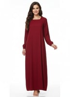 قميص روز كم طويل سادة