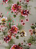 قماش بودرة بدون فصوص