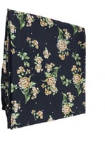 قماش بودرة مطرز كرستل مترين ونص